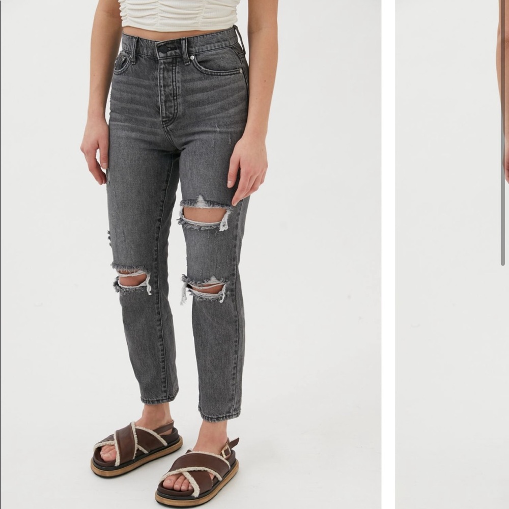 BDG High Waisted Slim Straight Jeans